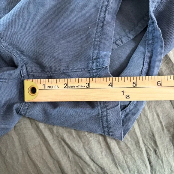 Faherty Arlie Shorts Tencel Linen Cotton Blend. Size Large. - Picture 8 of 9